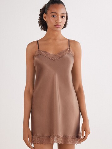 INTIMISSIMI Negligee in Braun: Vorderseite
