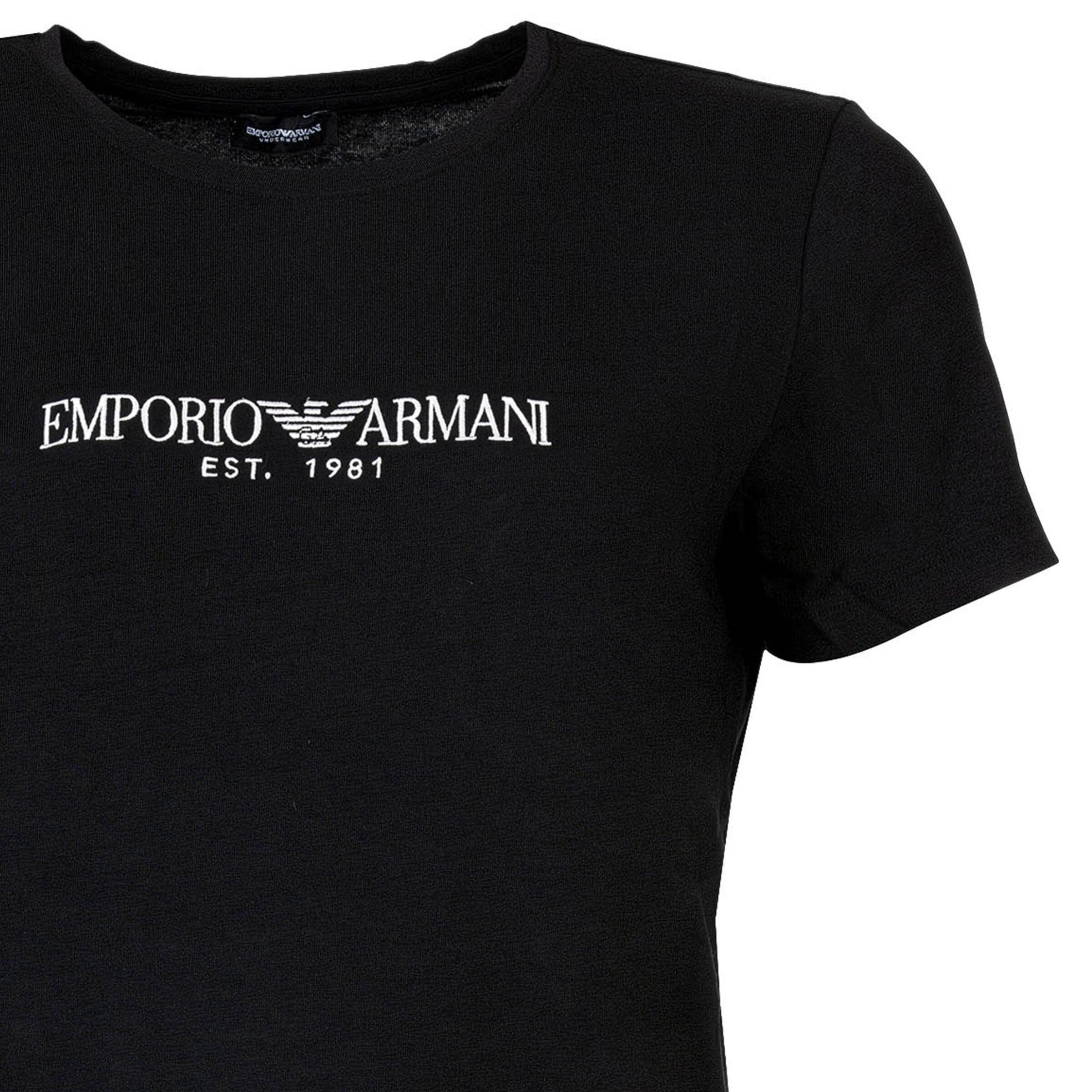 Emporio Armani - Camiseta en negro