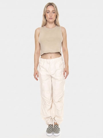 DICKIES Baggy Hose 'Fisherville'‌‌‌‌‌‌‌‌‌‌ in Weiß: Vorderseite