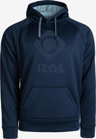 Sweat de sport Izas en bleu : devant