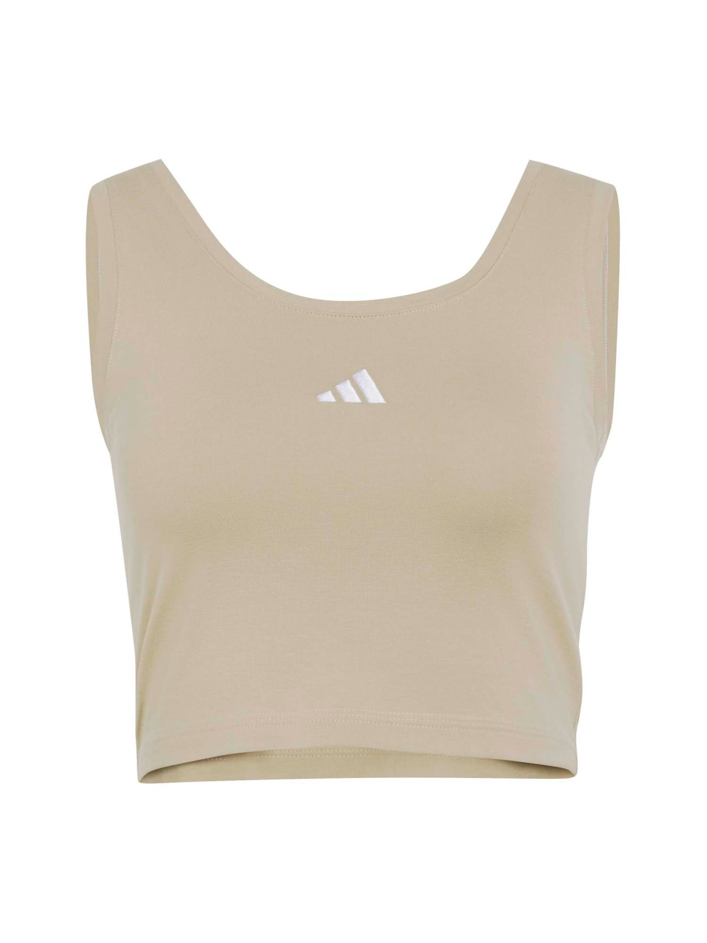 ADIDAS SPORTSWEAR Sports top 'Essentials' in Green: front