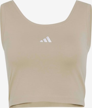 ADIDAS SPORTSWEAR Sports top 'Essentials' in Green: front
