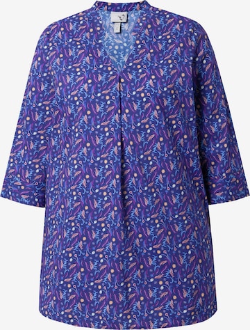 Ulla Popken Blouse in Purple: front