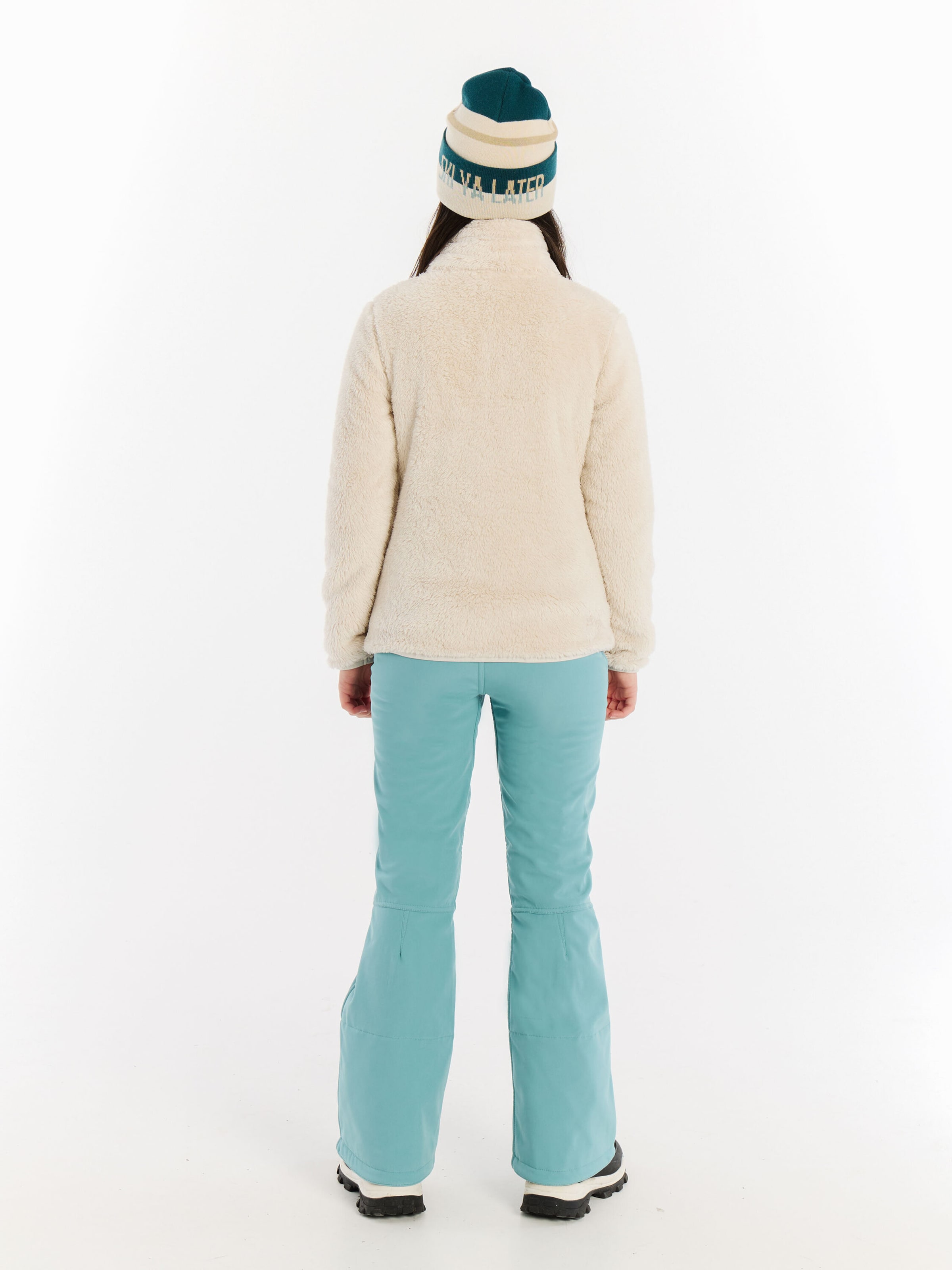 PROTEST Fleece Jacket 'Riri JR' in White