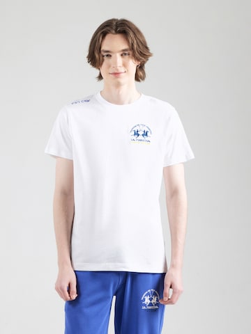 La Martina - Camiseta en blanco