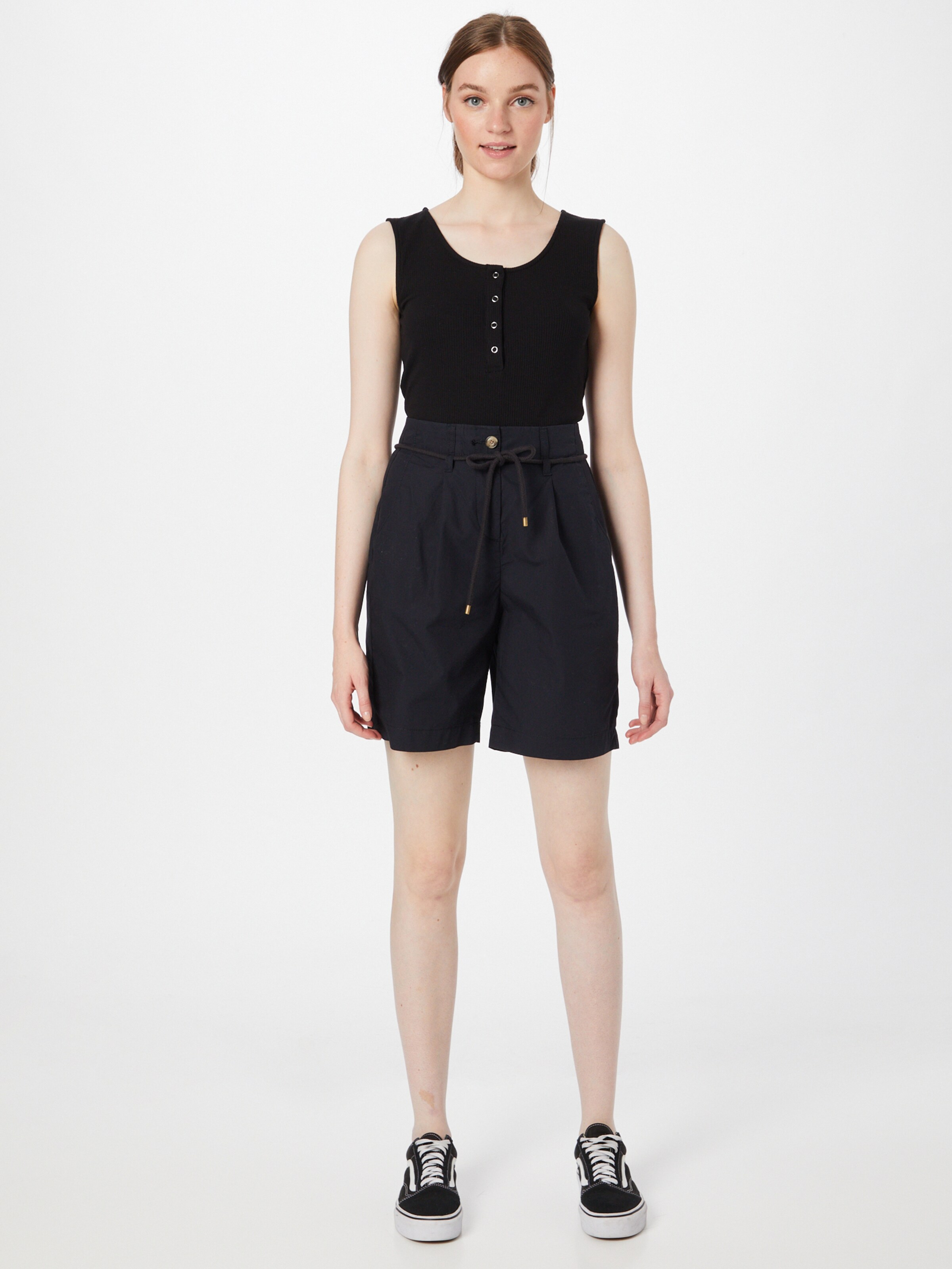 Frauen Große Größen ESPRIT Shorts in Schwarz - OZ77611 Frauen Große Größen ESPRIT Shorts in Schwarz - OZ77611