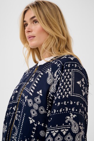 SAINT TROPEZ Jacke  'Stephanie' in Blau