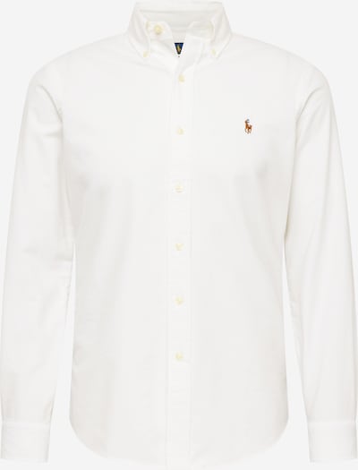 Polo Ralph Lauren Chemise en marron / blanc, Vue avec produit