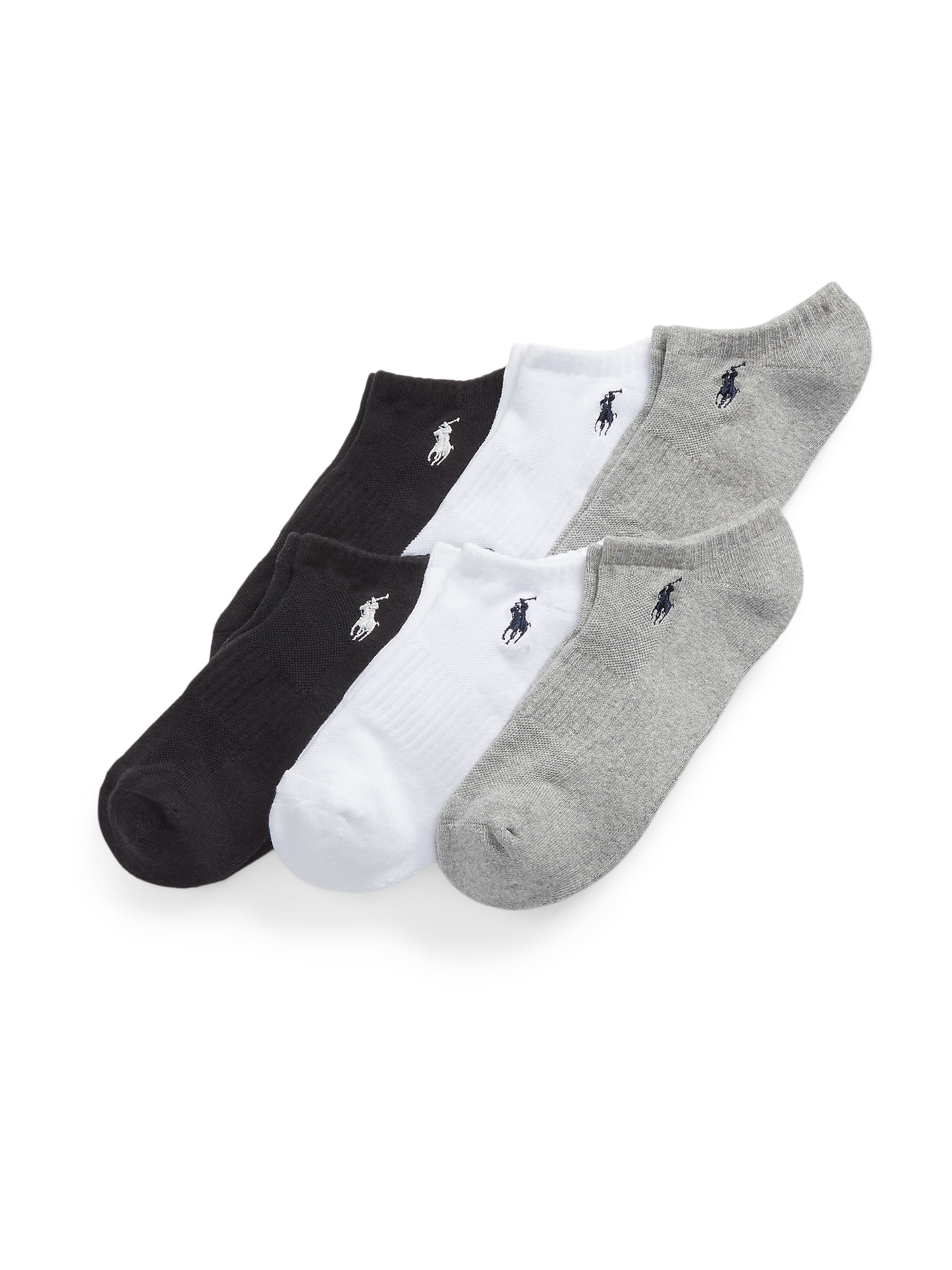 Polo Ralph Lauren Skarpetki stopki w kolorze szary: przód