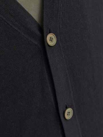 JACK & JONES Cardigan 'JJEEmil' i sort