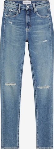 Skinny Jean Calvin Klein Jeans en bleu : devant