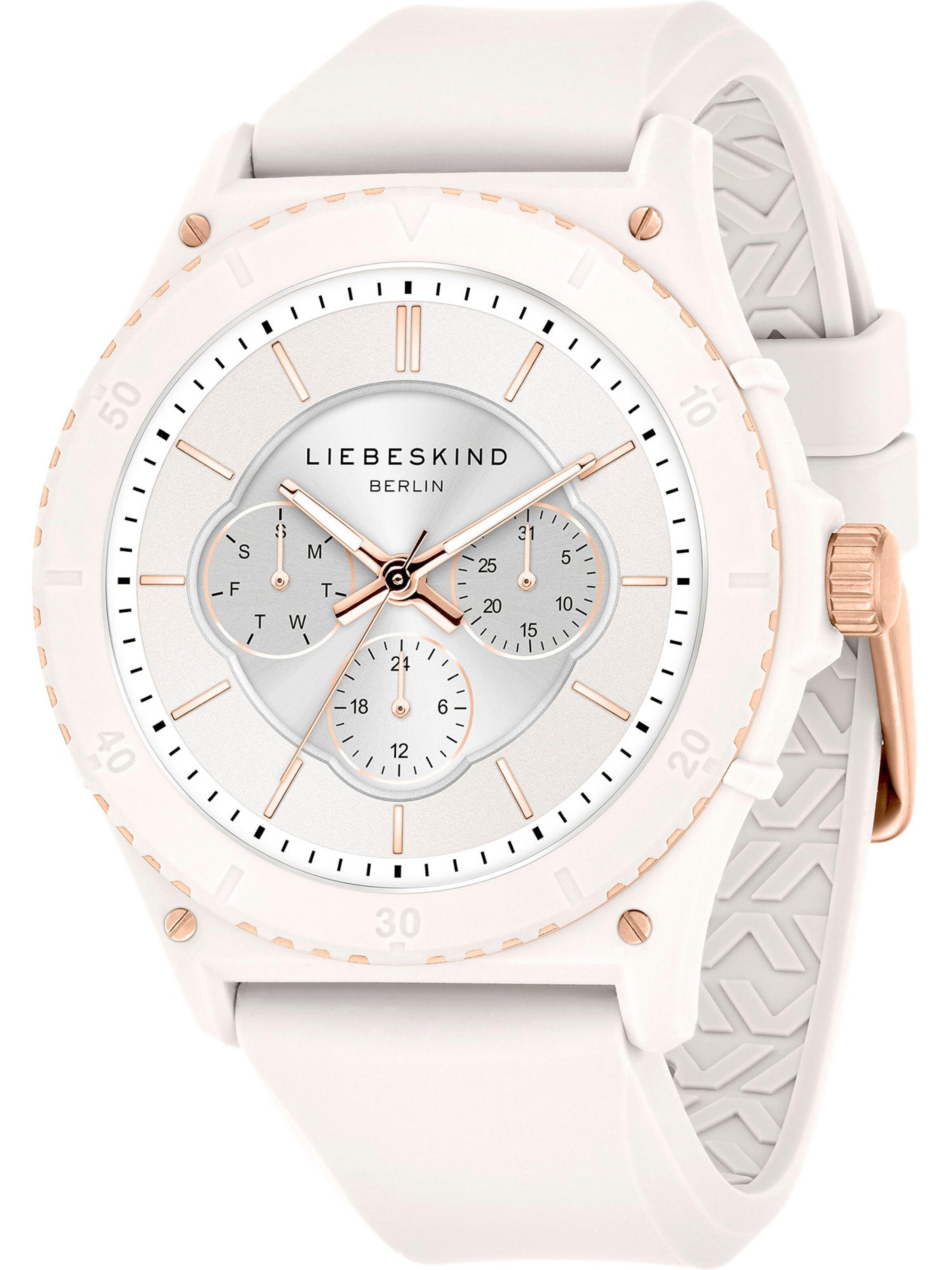 Liebeskind Berlin Analog watch in White: front