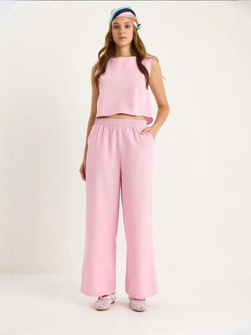 Bianco Lucci Hosenanzug in Pink