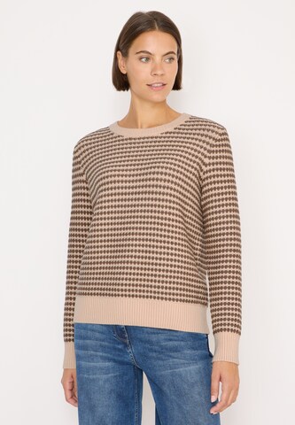 CECIL Sweater in Brown: front