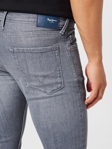Skinny Jean 'Finsbury' Pepe Jeans en bleu