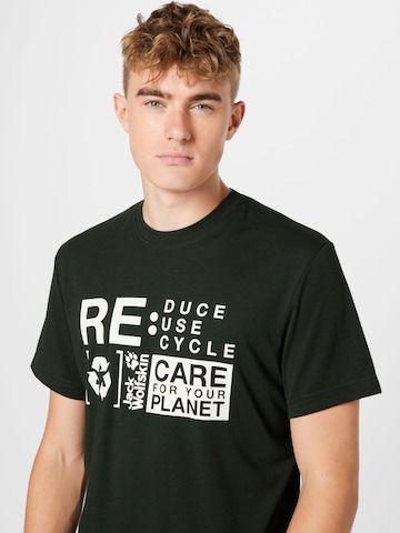 JACK WOLFSKIN T-Shirt 'Nature Relief' in Grün