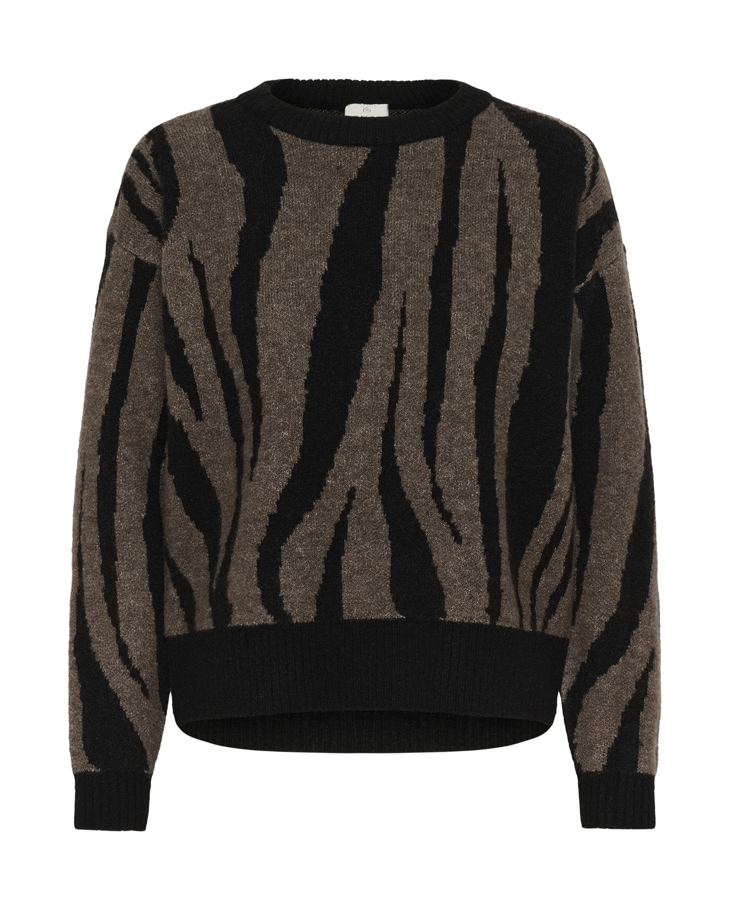 Kaffe Sweater 'KAbitzy' in Black: front