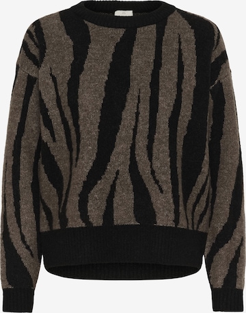 Pull-over 'KAbitzy' Kaffe en noir : devant