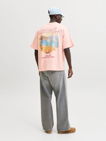 T-Shirt 'JORSANREMO' JACK & JONES en rouge