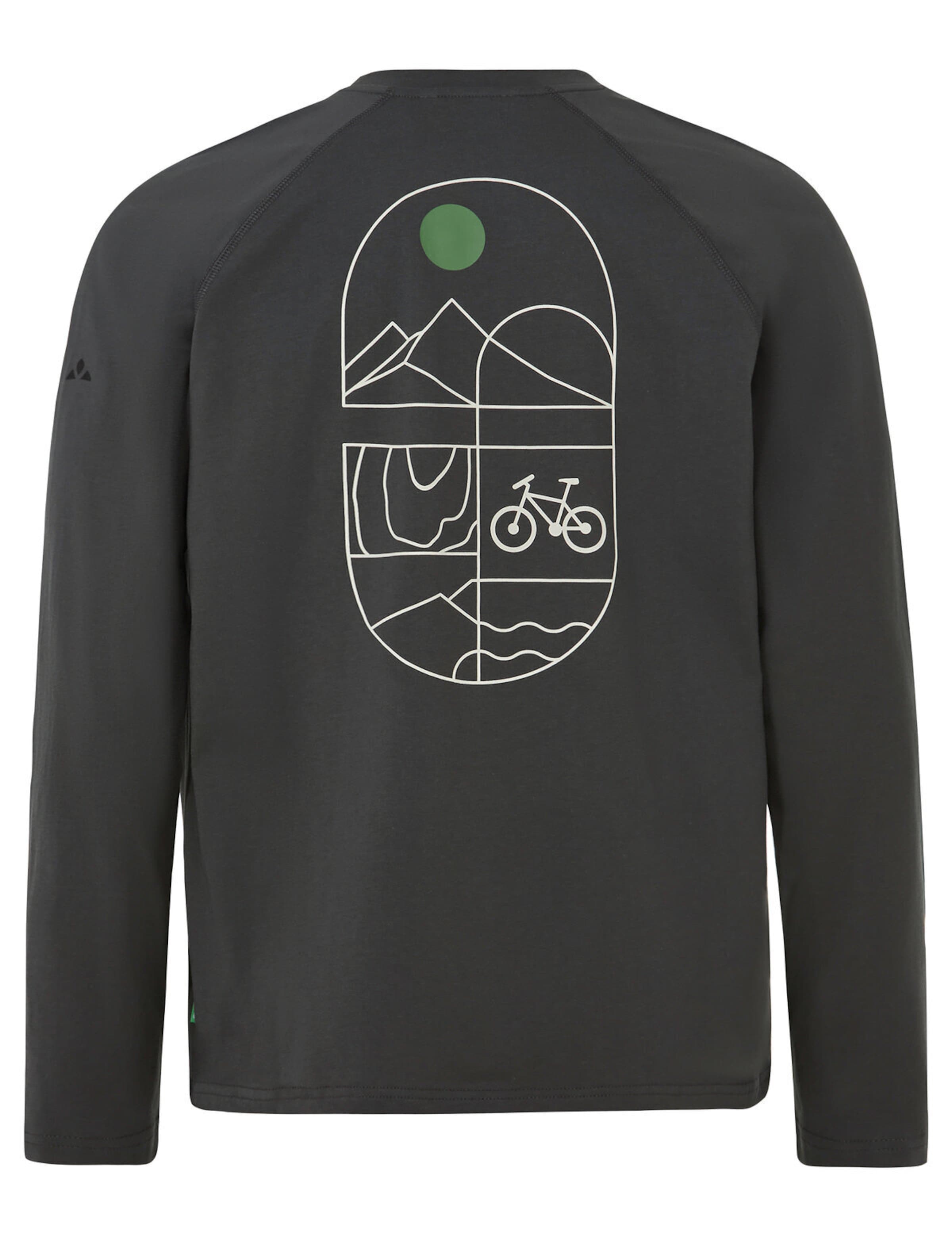 VAUDE Functioneel shirt 'Cyclist' in Grijs