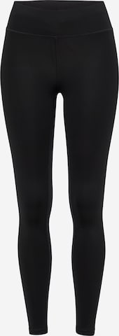 Skinny Pantaloni sport de la Casall pe negru: față