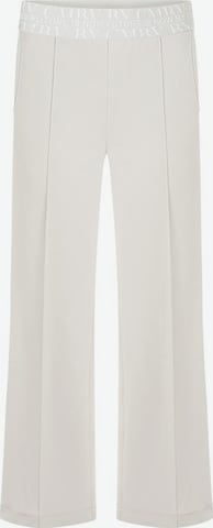 Cambio Pleat-Front Pants 'Cameron' in White: front