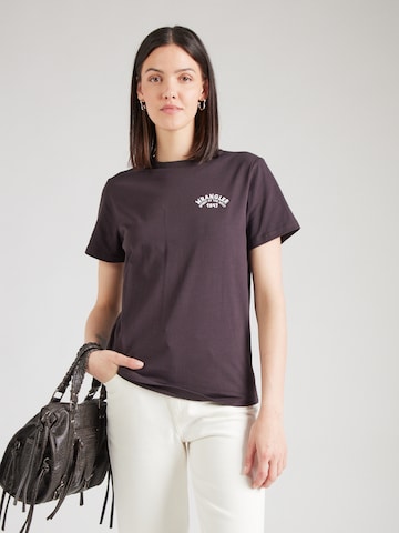 Tricou de la WRANGLER pe maro: față