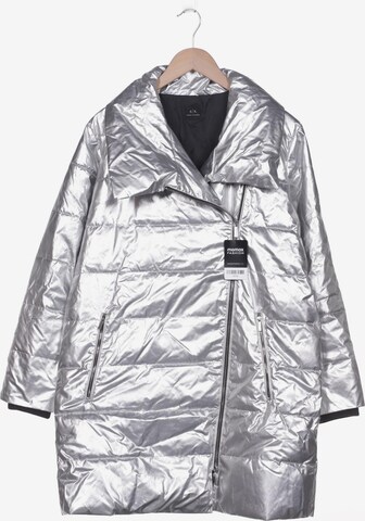 ARMANI EXCHANGE Mantel XXXL in Silber: predná strana