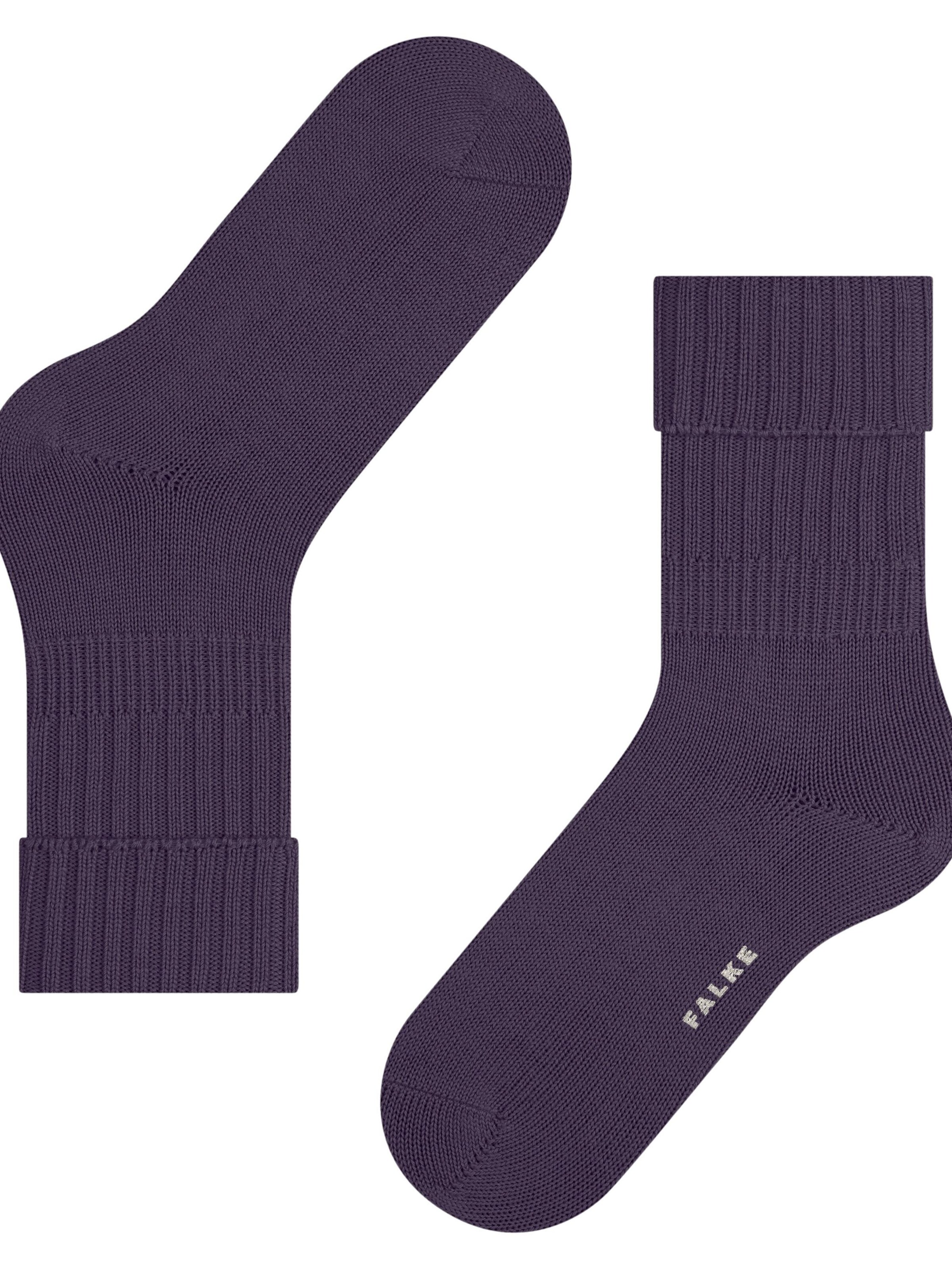 FALKE Socks 'Striggings Rib' in Red