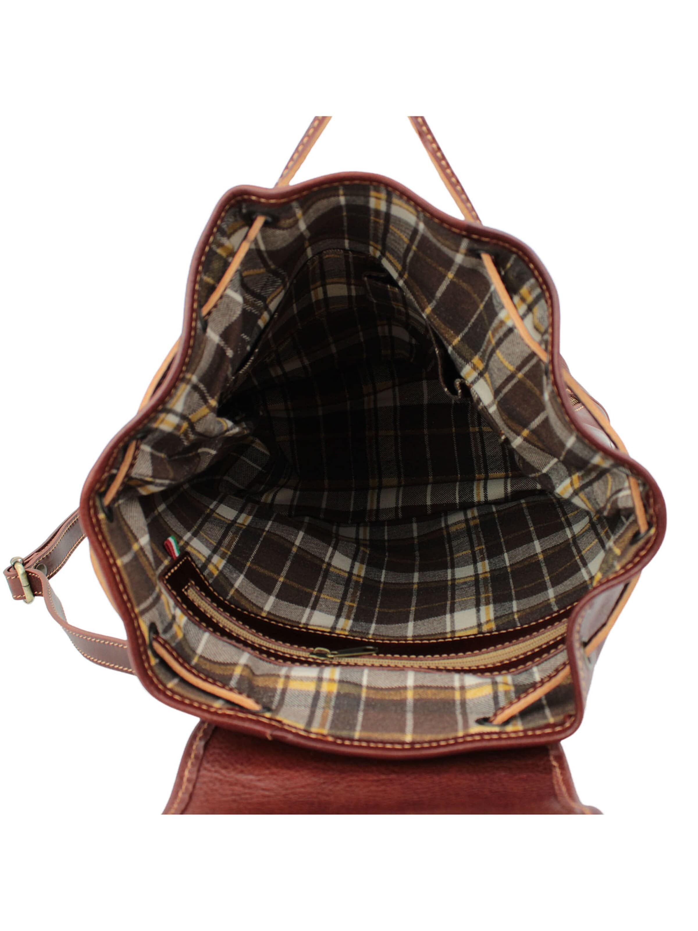 bupell Backpack 'Violetta' in Brown