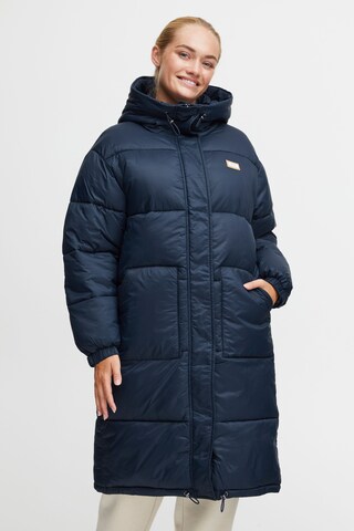 Oxmo Winterparka 'jolyn' in Blauw: voorkant