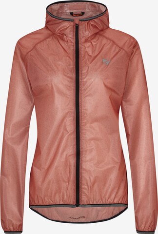 ZIENER Athletic Jacket in Brown: front