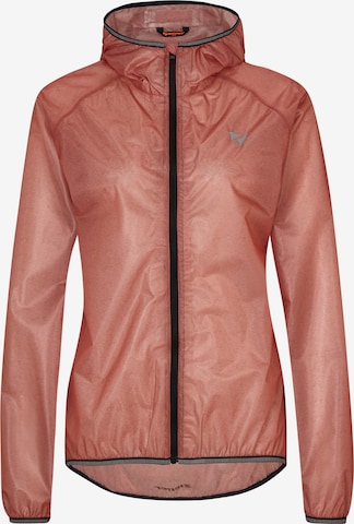 ZIENER Athletic Jacket in Brown: front