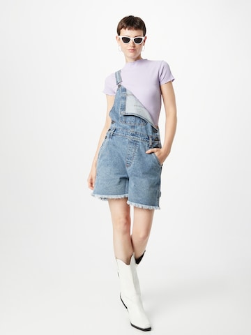 SISTERS POINT Regular Jean Overalls in Blue