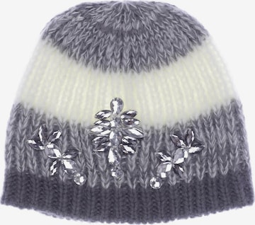 HALLHUBER Hat & Cap in One size in Grey: front