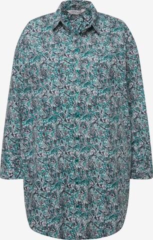 Studio Untold Blouse in Groen: voorkant