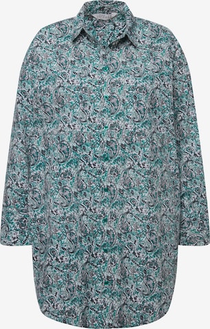 Studio Untold Blouse in Groen: voorkant