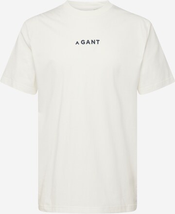 Maglietta di GANT in bianco: frontale