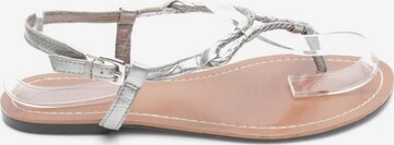 Lauren Ralph Lauren Sandalen 40 in Silber: predná strana