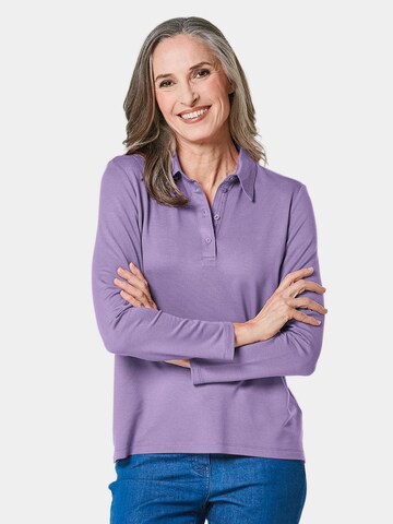 T-shirt Goldner en violet : devant