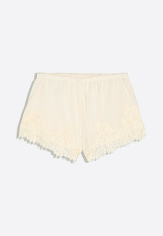 Bershka Loosefit Byxa i beige