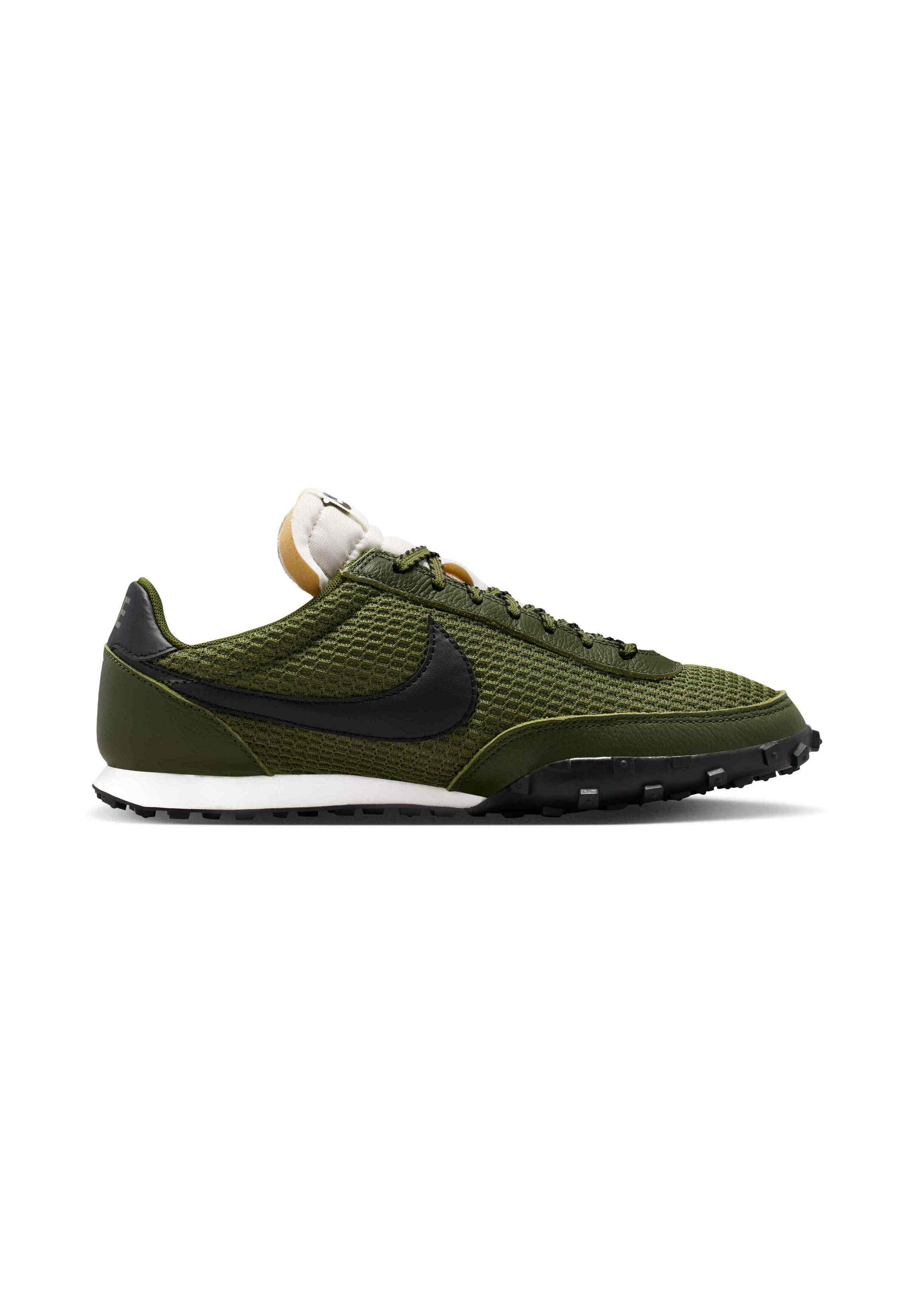 Nike Sportswear Ниски маратонки 'Waffle Racer' в зелено