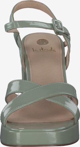 LA STRADA Sandals '2201027' in Green