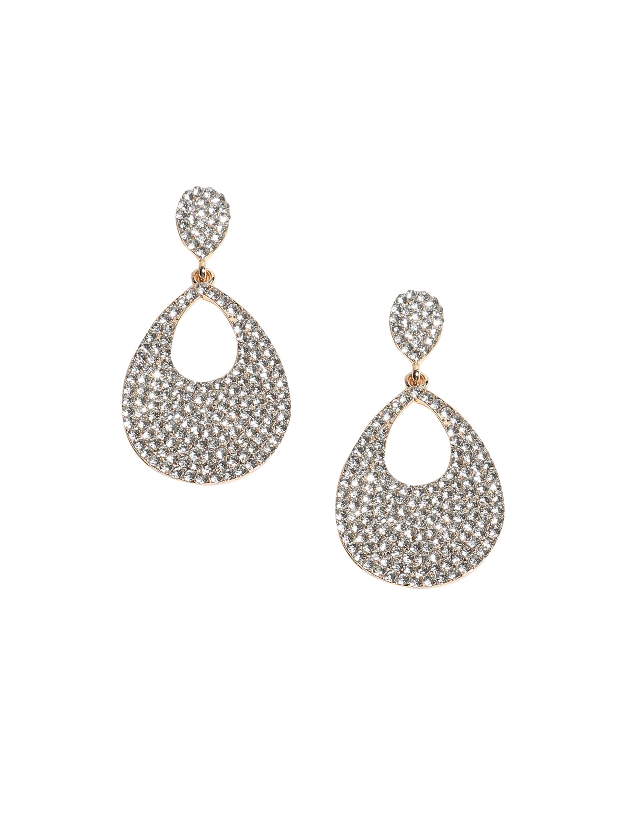 SOHI Náušnice ' Irmalinda ' – stříbrná: přední strana