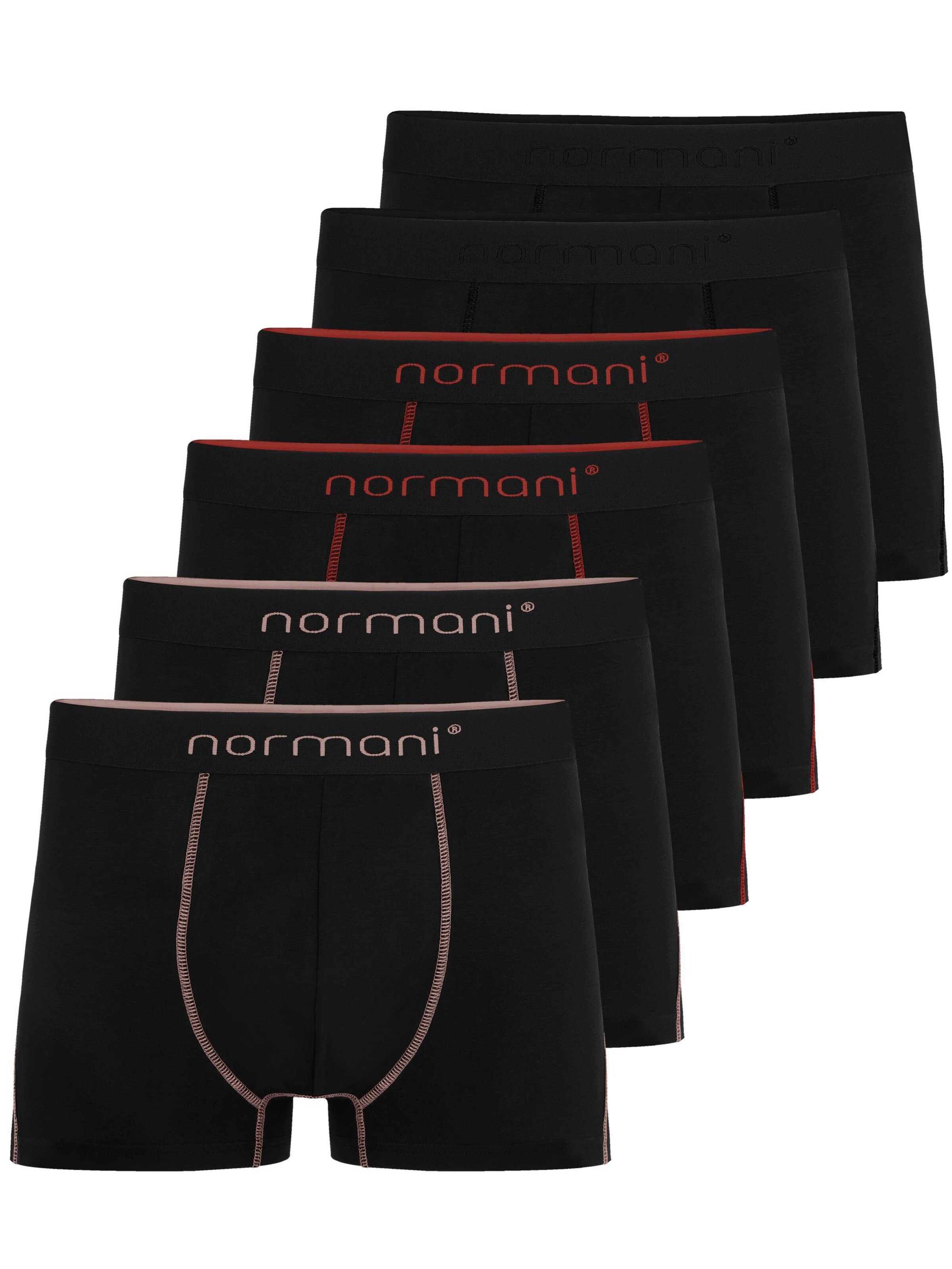 normani Boxershorts in Schwarz: Vorderseite