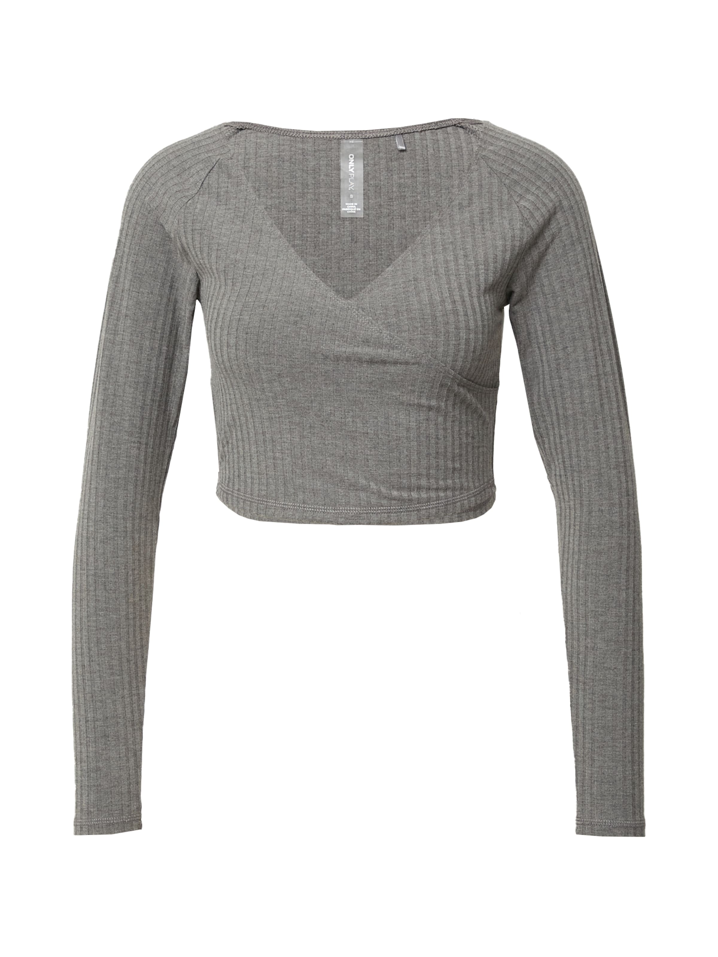 Maglia funzionale 'BADIA' di ONLY PLAY in grigio: frontale