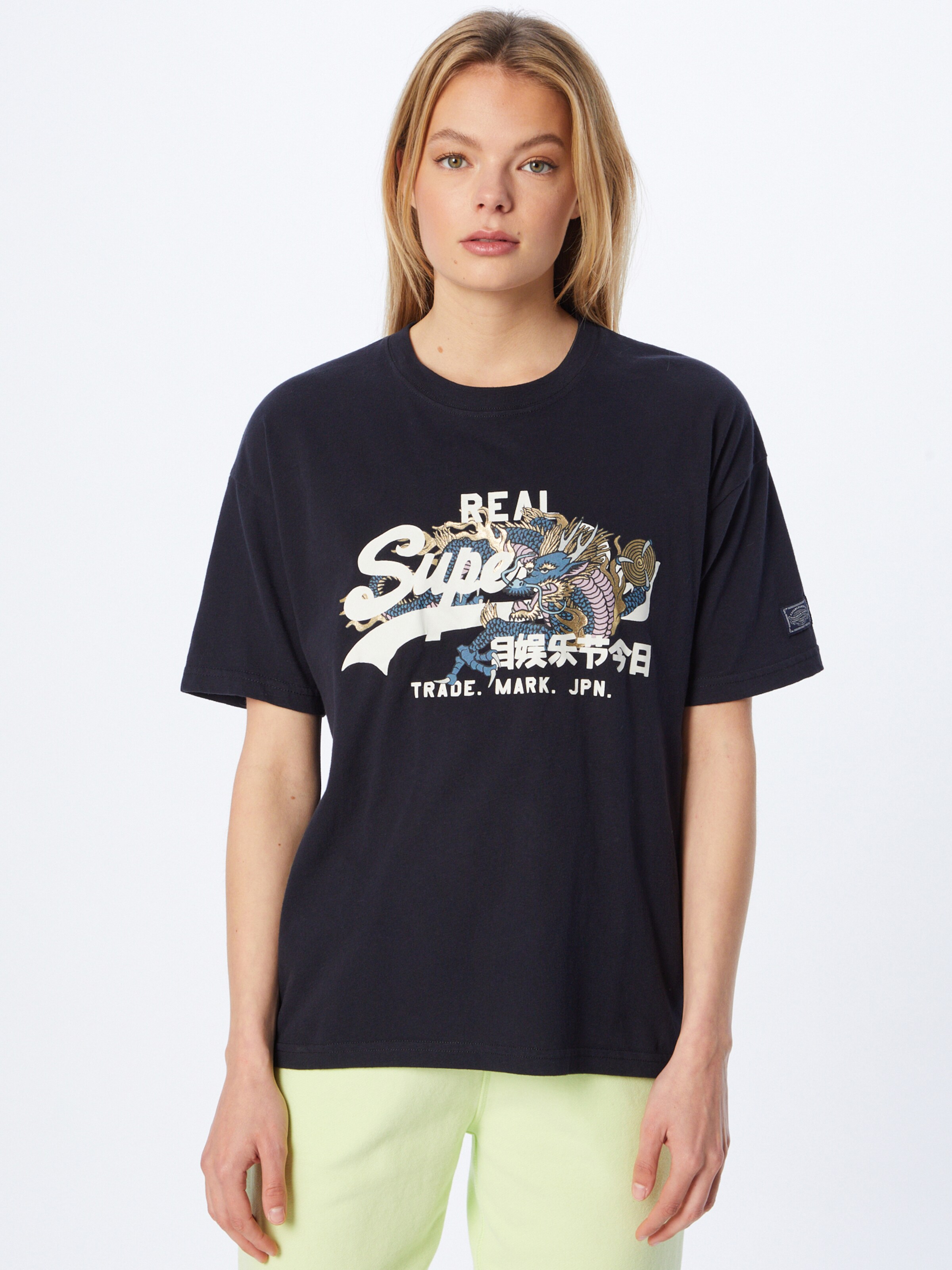 Frauen Shirts & Tops Superdry Shirt in Nachtblau - ER49914 Frauen Shirts & Tops Superdry Shirt in Nachtblau - ER49914