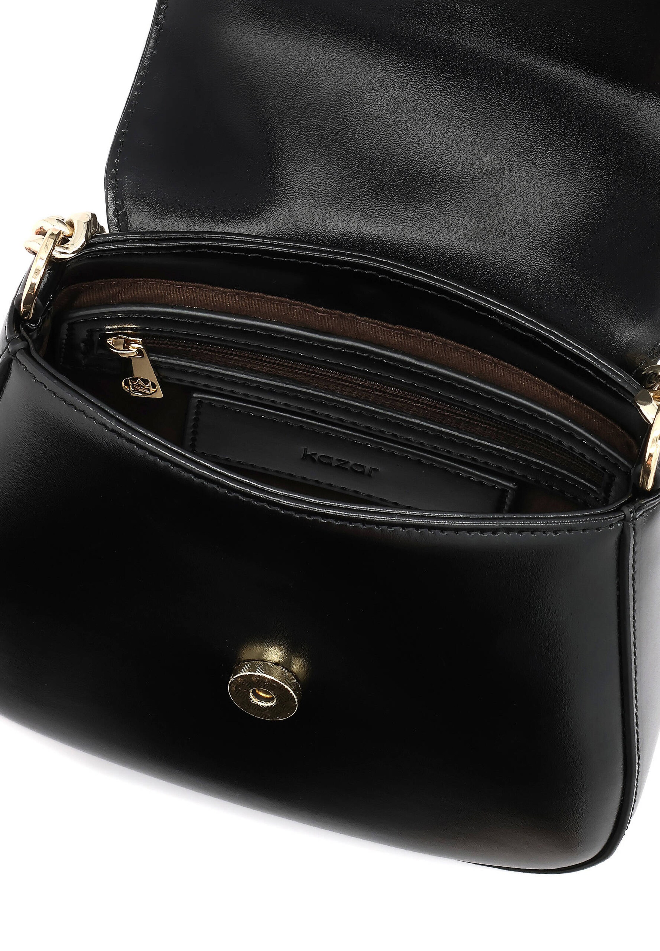 Kazar Чанта с презрамки в черно
