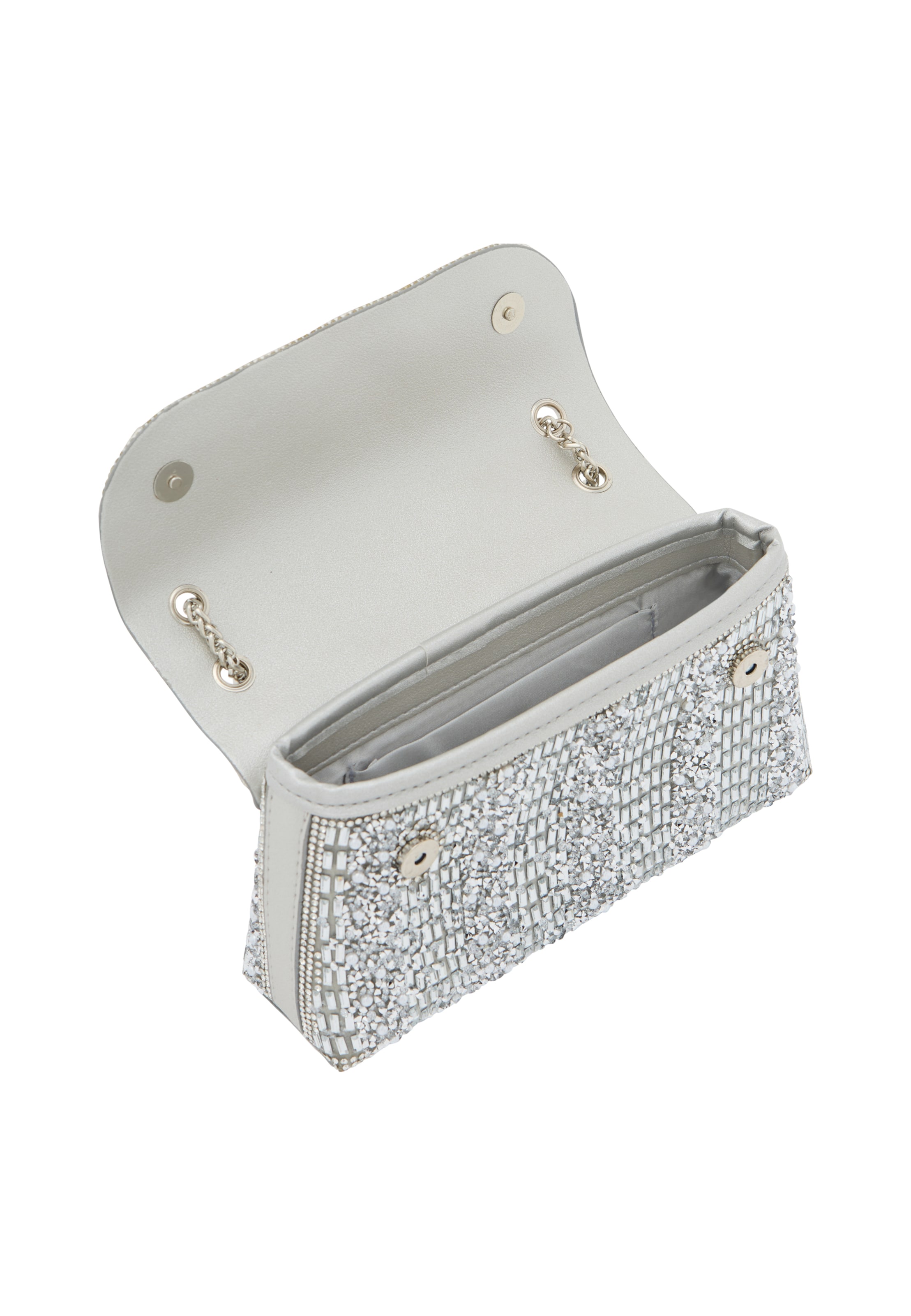 NAEMI Наплечная сумка в Серебристый