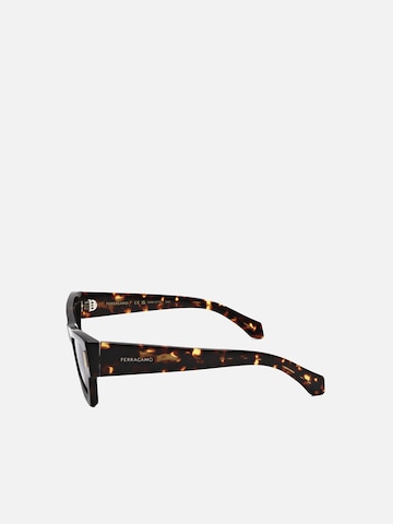 Lunettes de soleil FERRAGAMO en marron